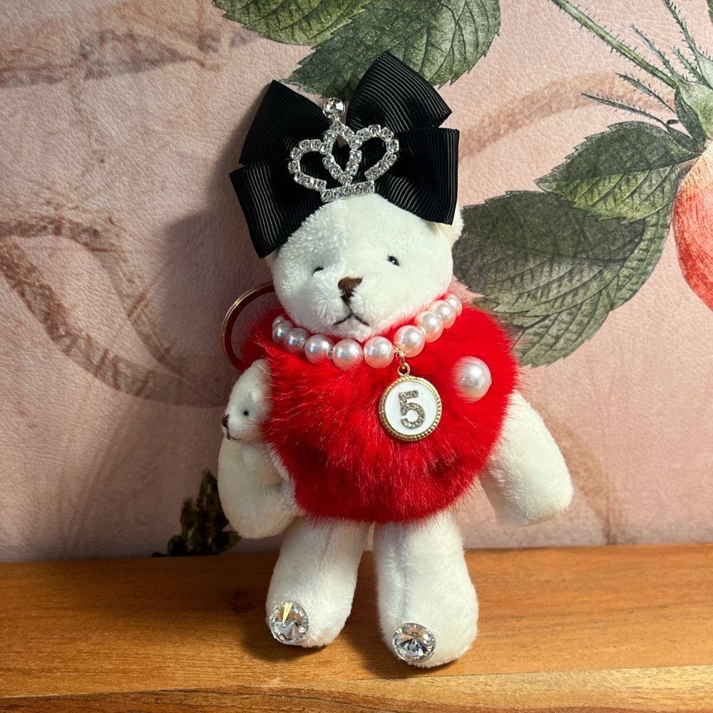 Fancy Bear Bag Charm